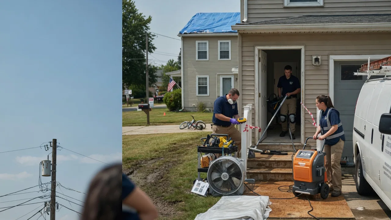 Water Damage Repair in Caputa, SD near me